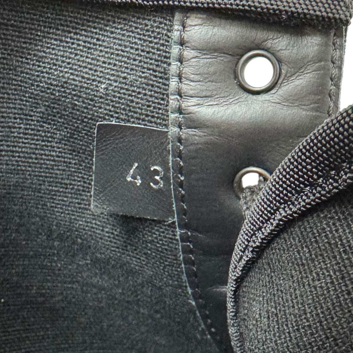 1017 ALYX 9SM(アリクス) レースアップブーツ + ブラック サイズ