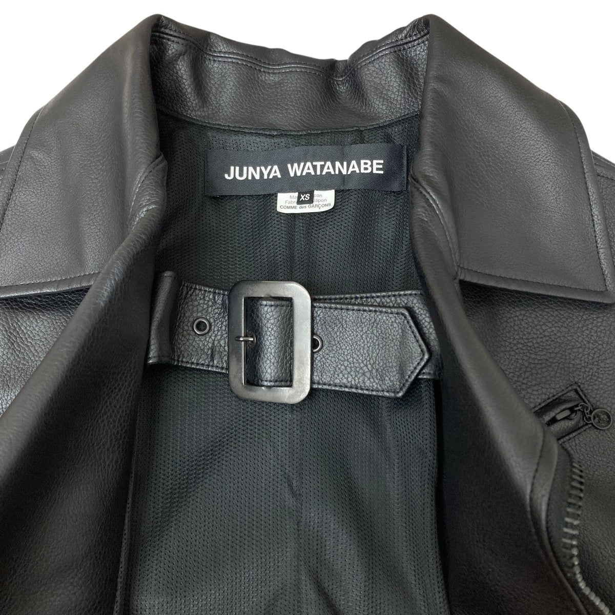 JUNYA WATANABE レザージャケット【美品】 ジュンヤワタナベマン×ショット(JUNYA WATANABE MAN×Schott