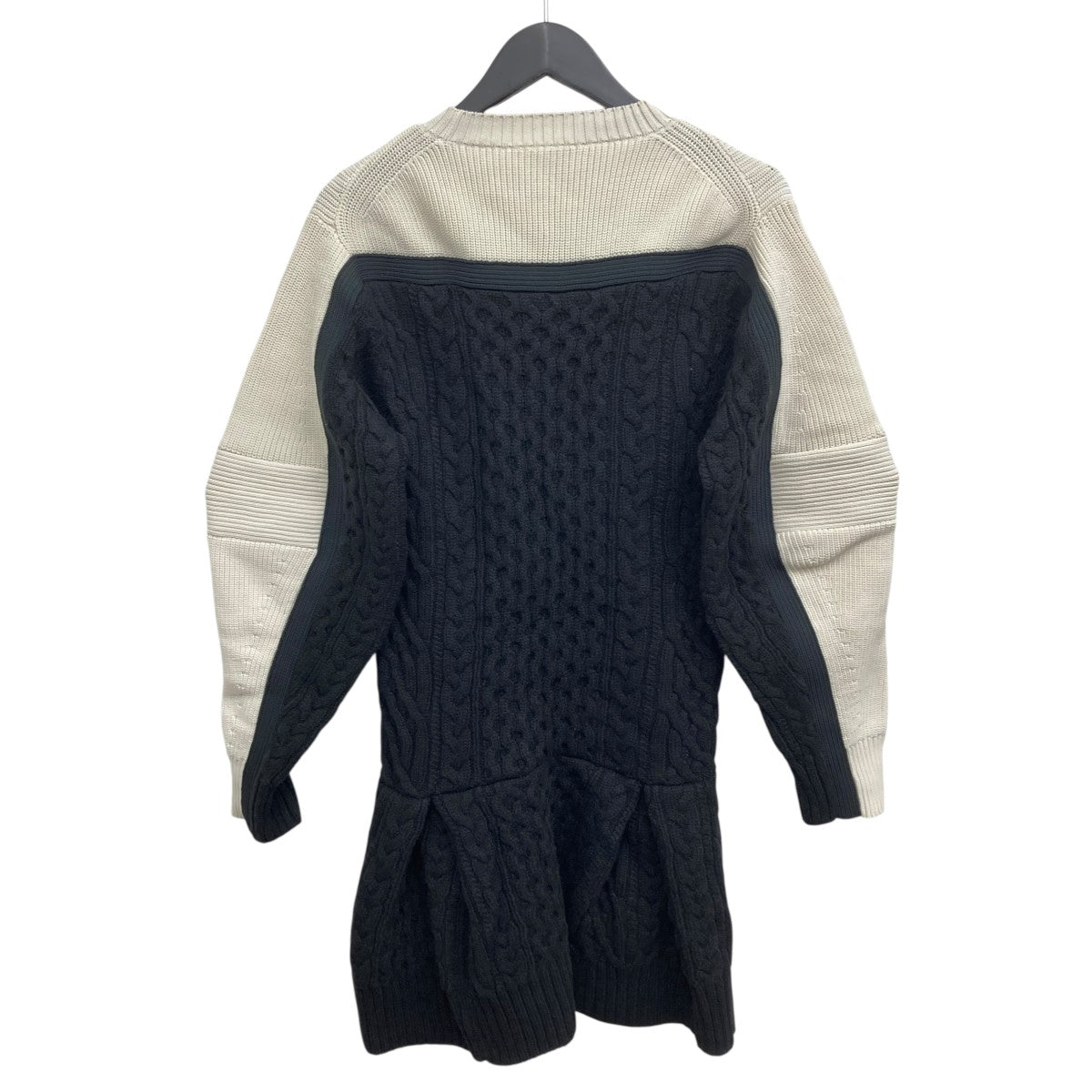 sacai(サカイ) Knit Dress ニットワンピース 24-07629 ブラック