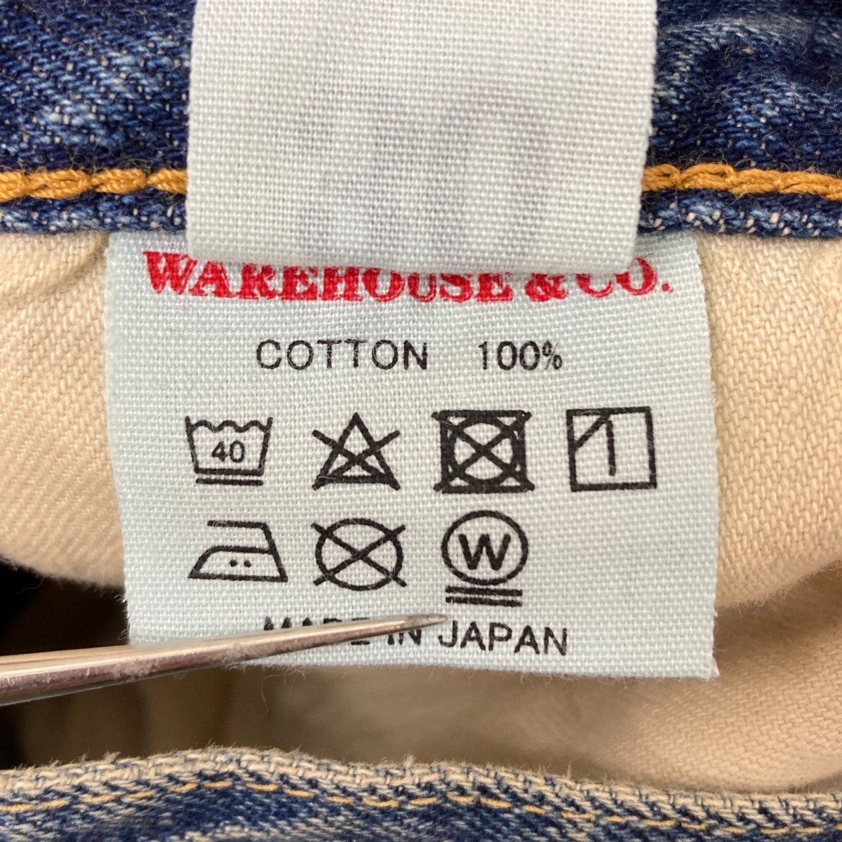 WAREHOUSE(ウエアハウス) デニムパンツ インディゴ サイズ 30｜【公式