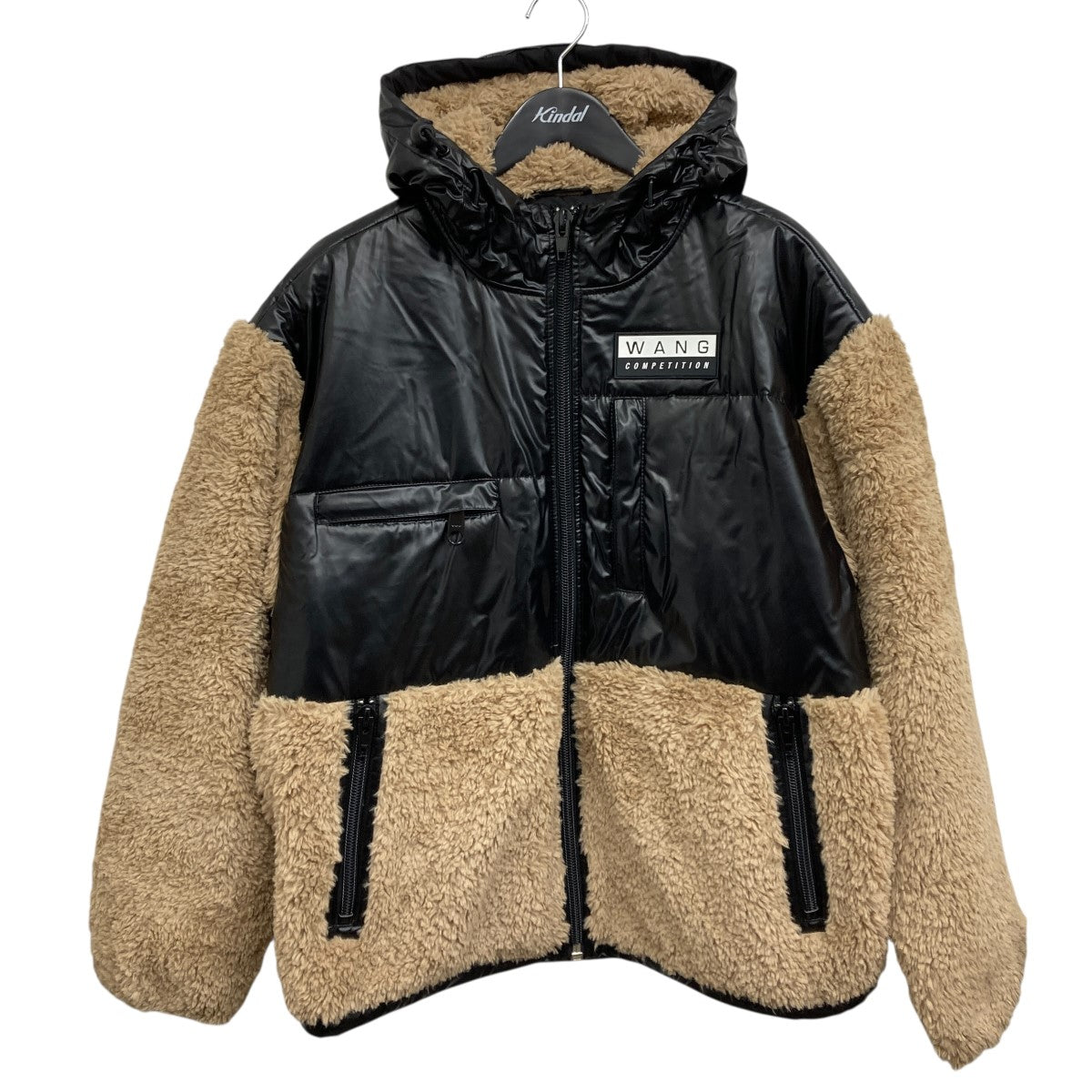 ALEXANDER WANG(アレキサンダーワン) ボア切替ブルゾン ブラック