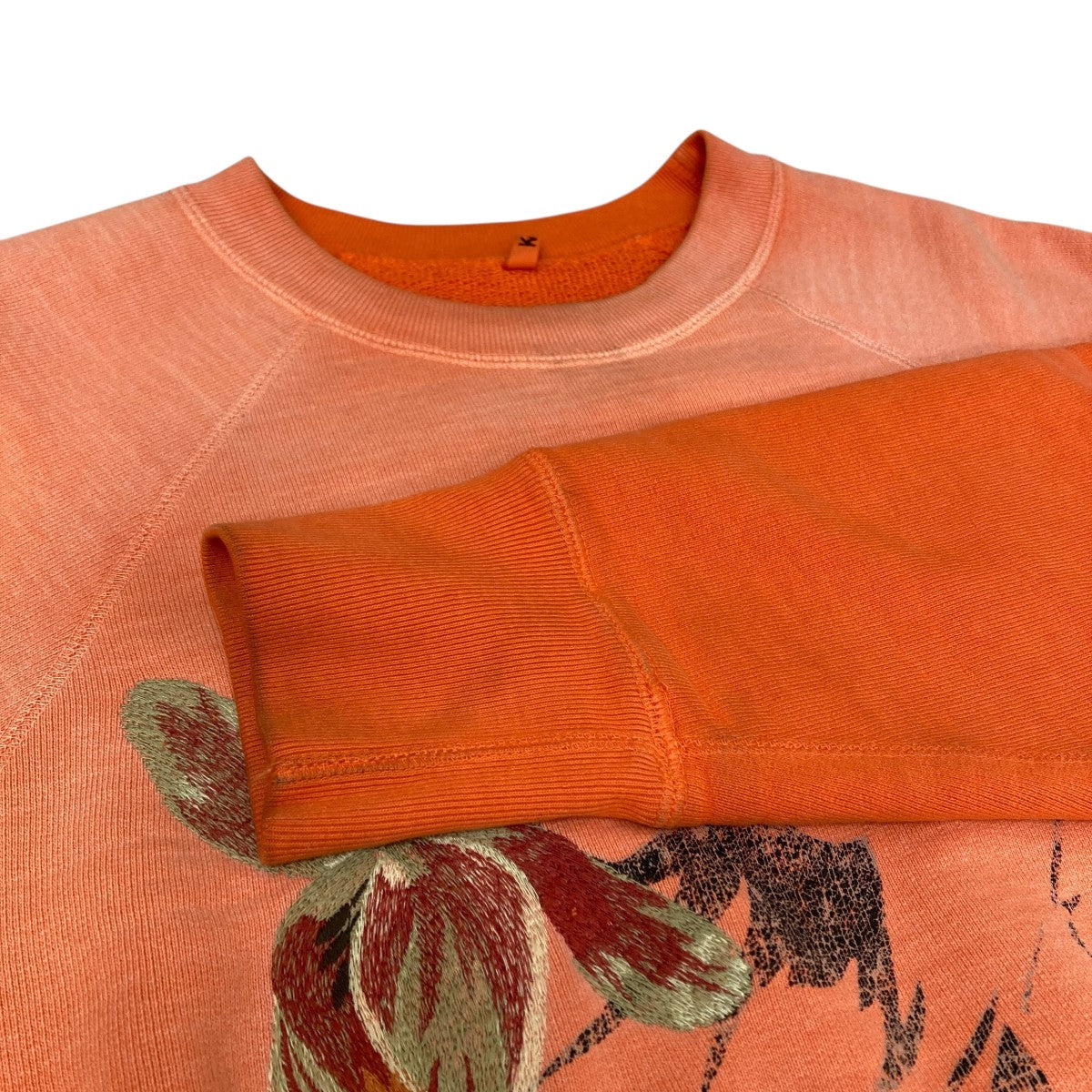 KHOKI(コッキ) Vintage finished sweatshirt ヴィンテージ加工