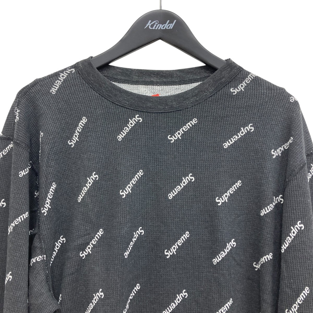 Supreme×Hanes サーマルカットソー ブラック サイズ XL｜【公式