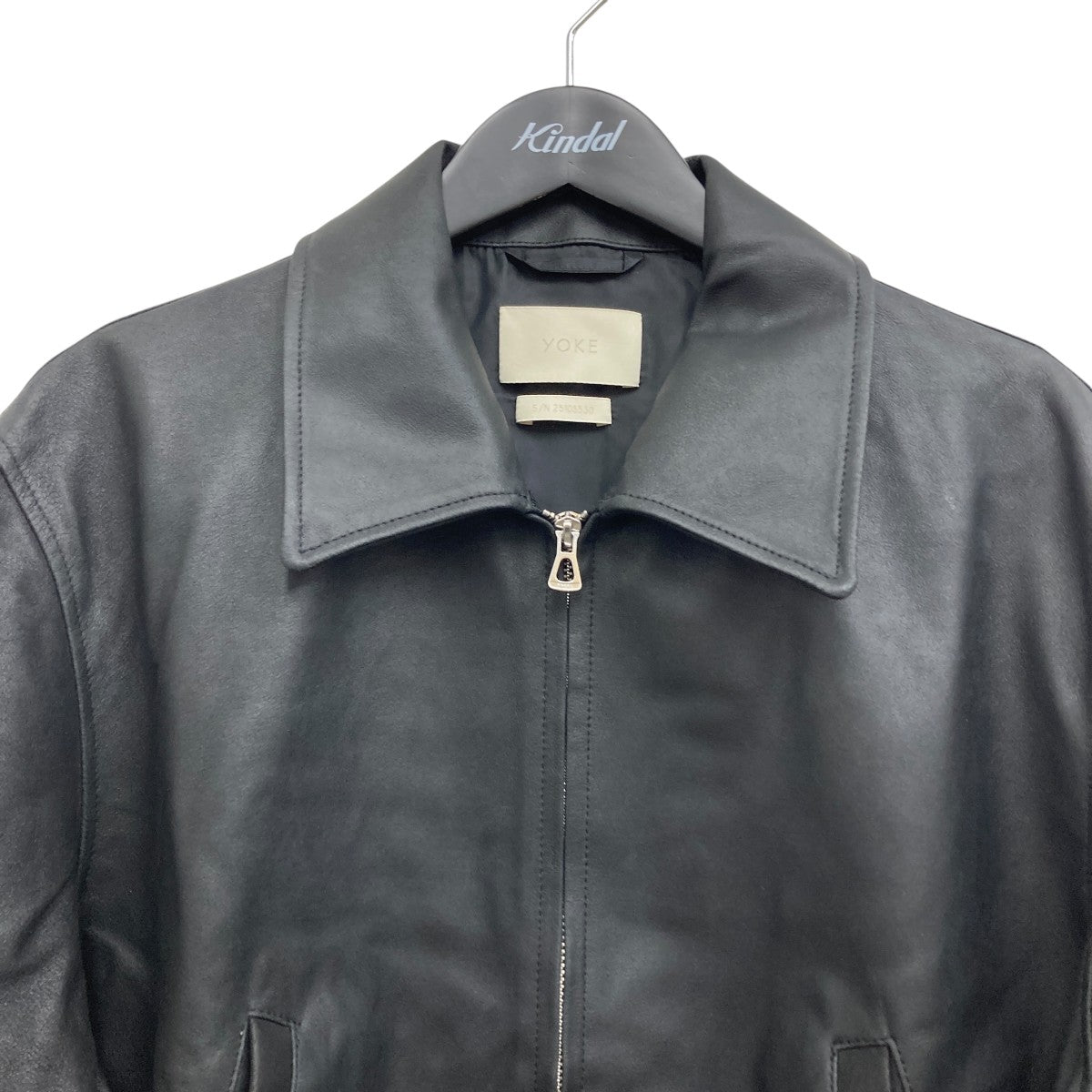YOKE(ヨーク) 25SSLEATHER ZIP BLOUSON レザージャケット