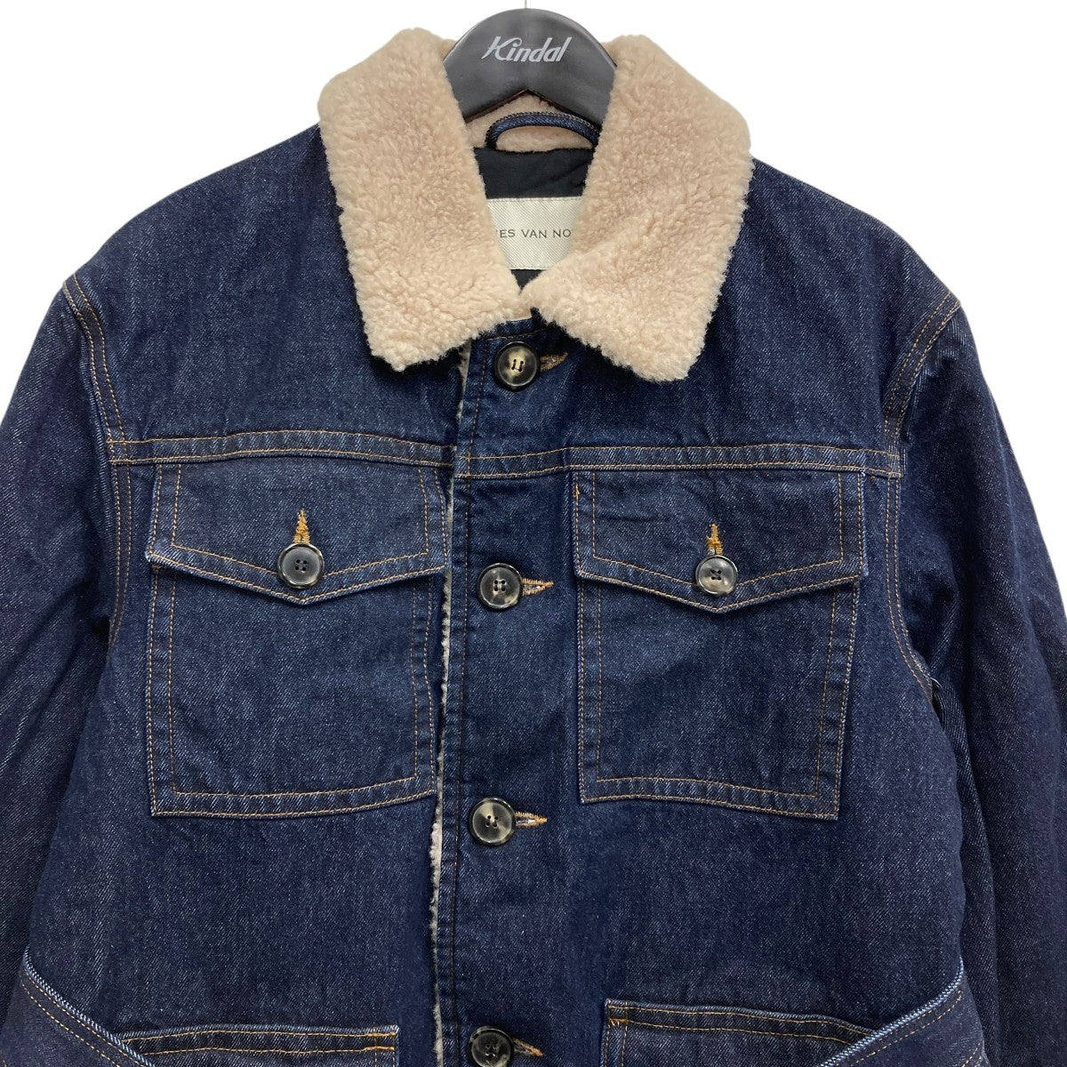 DRIES VAN NOTEN(ドリスヴァンノッテン) デニムボアジャケット