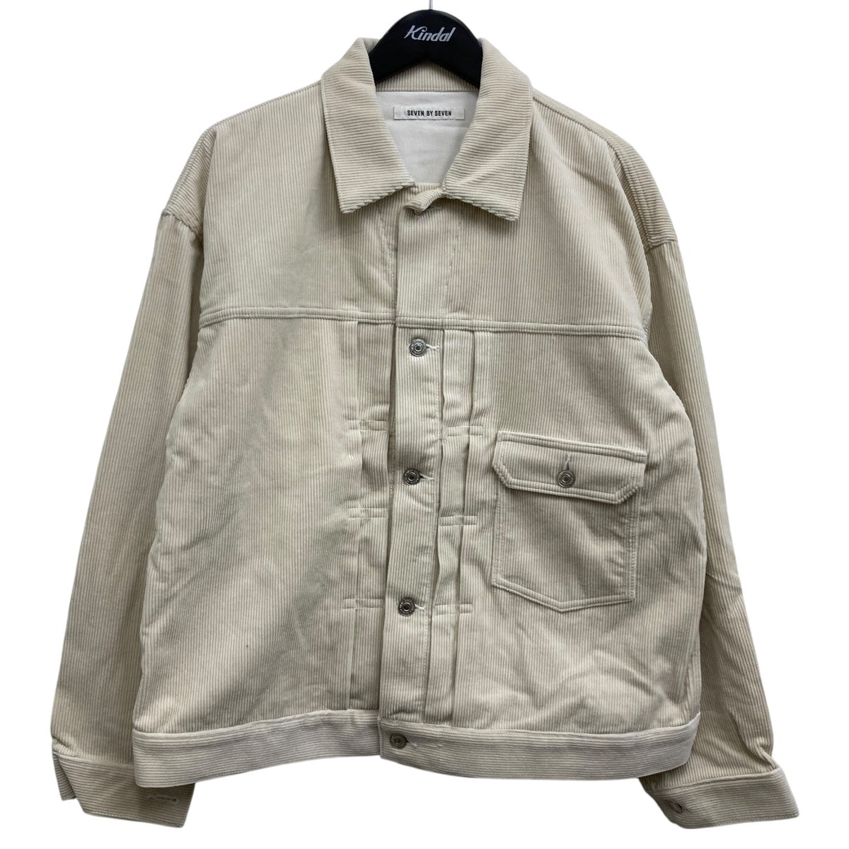 【新品】 SEVEN BY SEVEN×Wrangler デニムジャケット L 93530dec2691240e14bac85dcc6c44