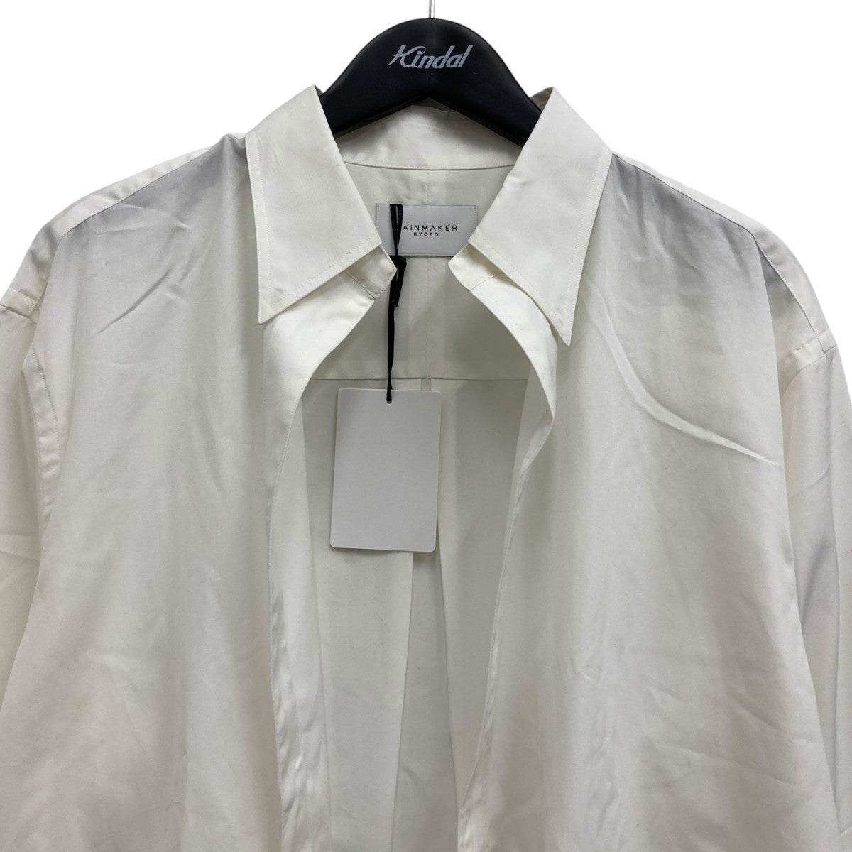 RAINMAKER LONG POINT COLLAR DOUGI SHIRT 古着・中古-3枚目のアイテム画像