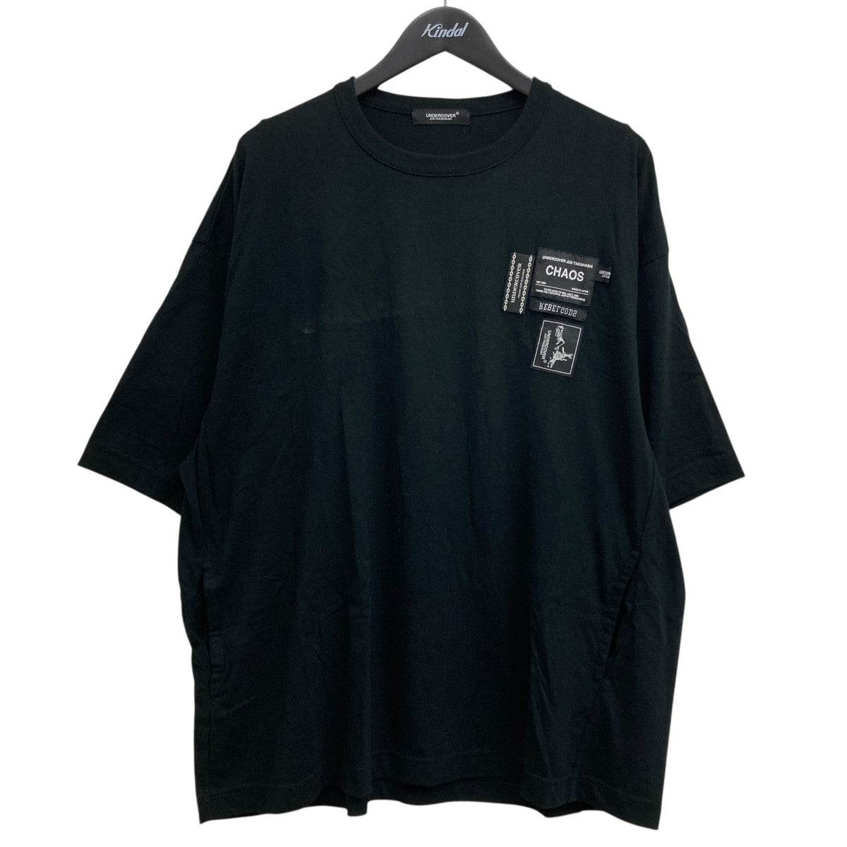 UNDERCOVER アンダーカバー UCY9404 シャツ　黒　サイズ２ UNDERCOVER(アンダーカバー) Tシャツ UC1D4807-4 ブラック