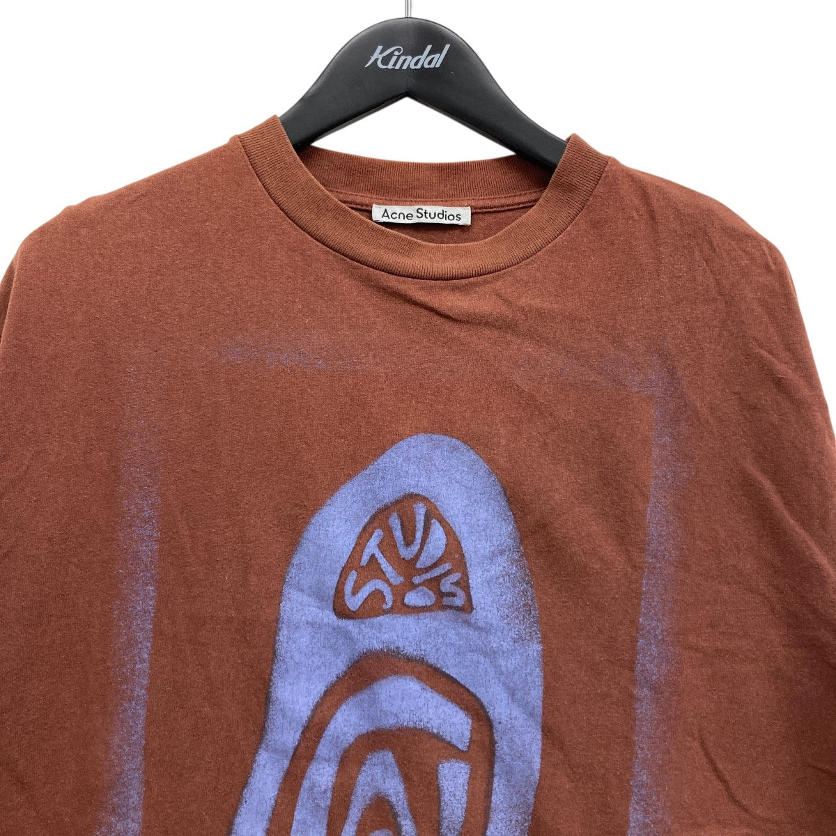 Acne Studios ブラウンパープルストライプ Tシャツ XS 楽天市場】acne studios tシャツ（カラーパープル）（メンズ