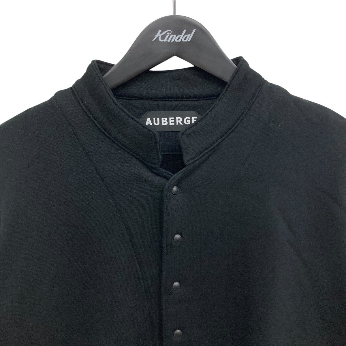 AUBERGE(オーベルジュ) スタンドカラーシャツ ブラック サイズ