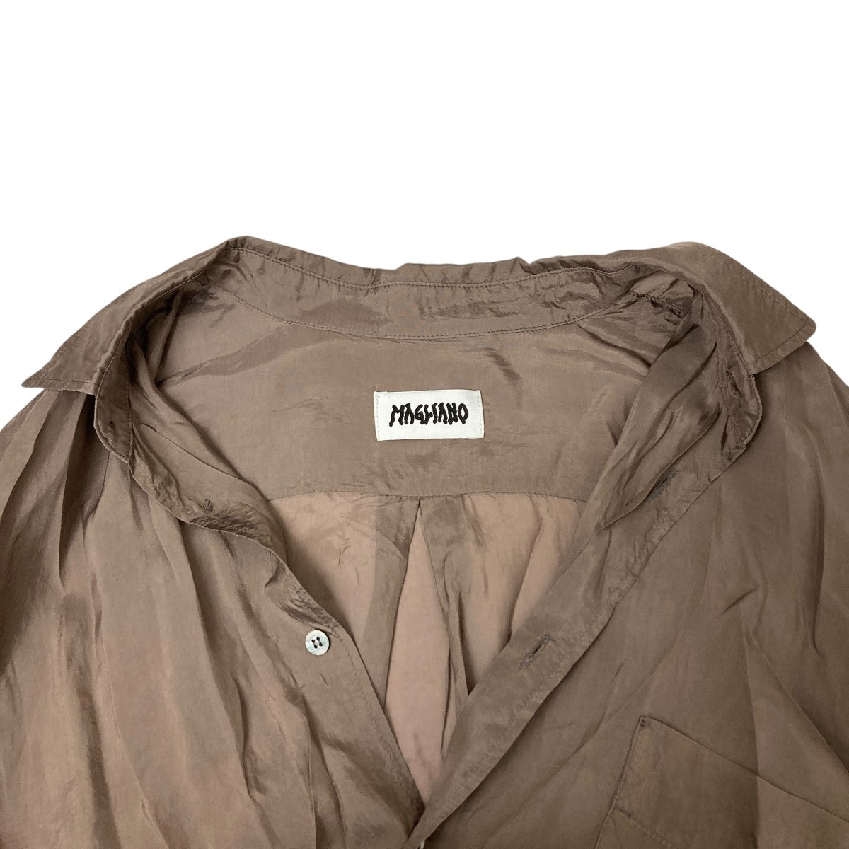 MAGLIANO マリアーノ レザーシャツ 半袖 MAGLIANO（マリアーノ）中古・古着オンライン通販 | Kindal