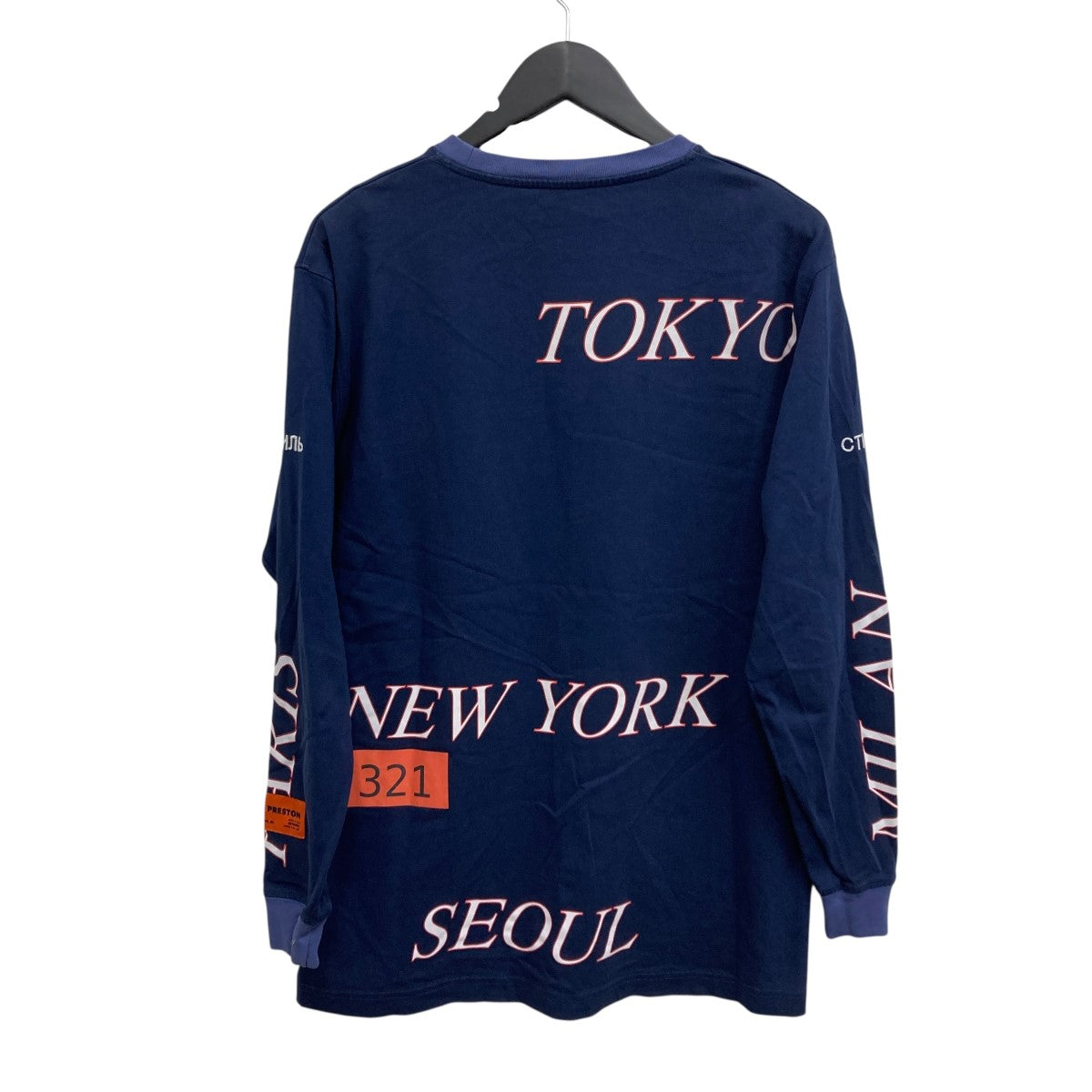 HERON PRESTON(ヘロンプレストン) ロングスリーブTシャツ