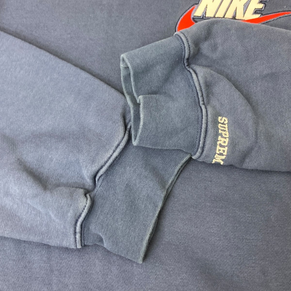 Nike Supreme トレーナー Mサイズ ネイビー NIKE×Supreme クルーネックスウェット ネイビー サイズ M