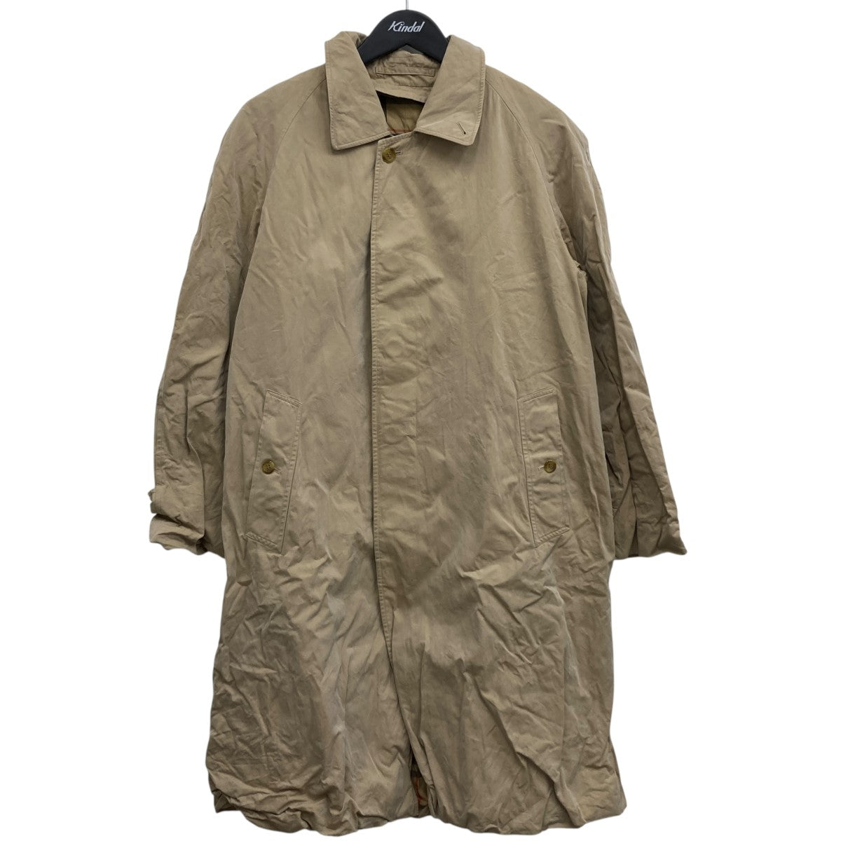 バーバリー　シングル　トレンチコート Burberrys】80's Single trench coat（バーバリーズ シングル