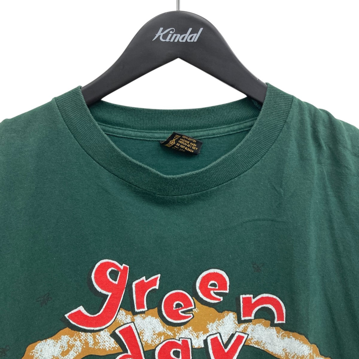 VINTAGE(ヴィンテージ) 90`sGREEN DAY DOOKIE 半袖Tシャツ グリーン