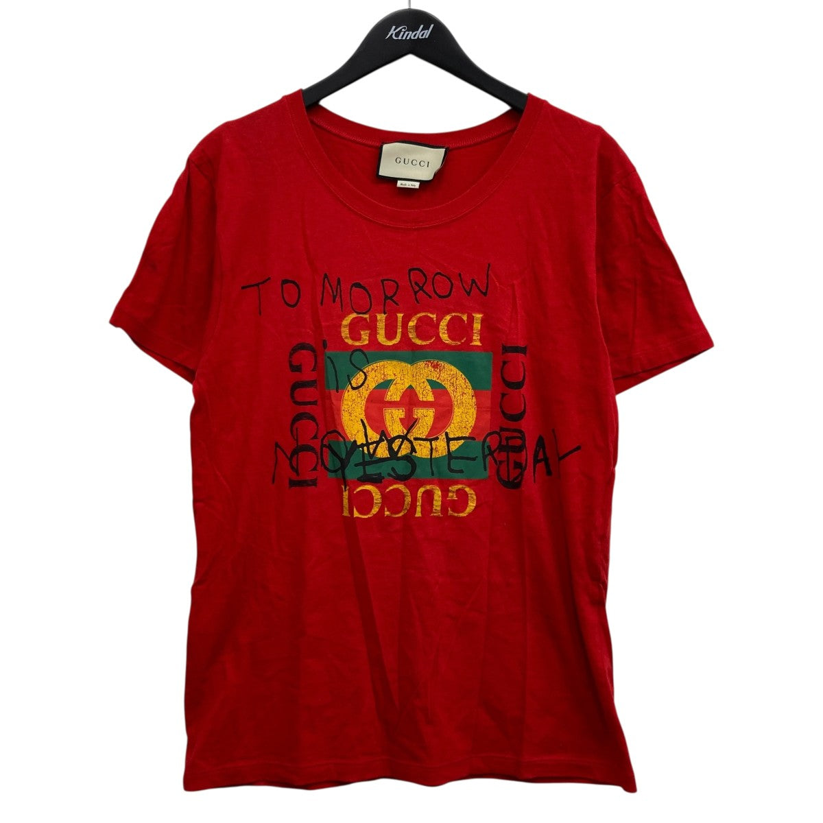 GUCCI(グッチ) スパンコール刺しゅうプリントスウェット617964