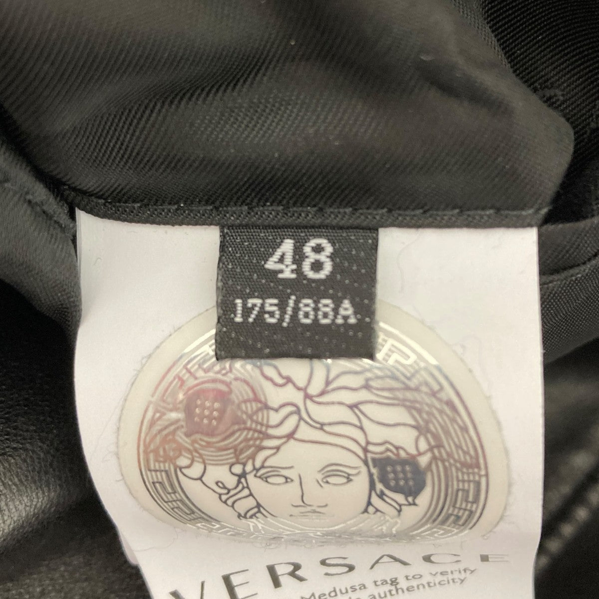 VERSACE COLLECTION レザー テーラードジャケット 牛革 VERSACE(ヴェルサーチ) レザーテーラードジャケット 1004511
