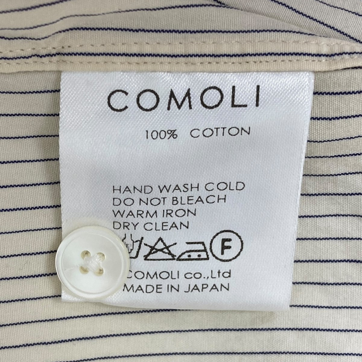 COMOLI(コモリ) スタンドカラーシャツJ03-02002 J03-02002