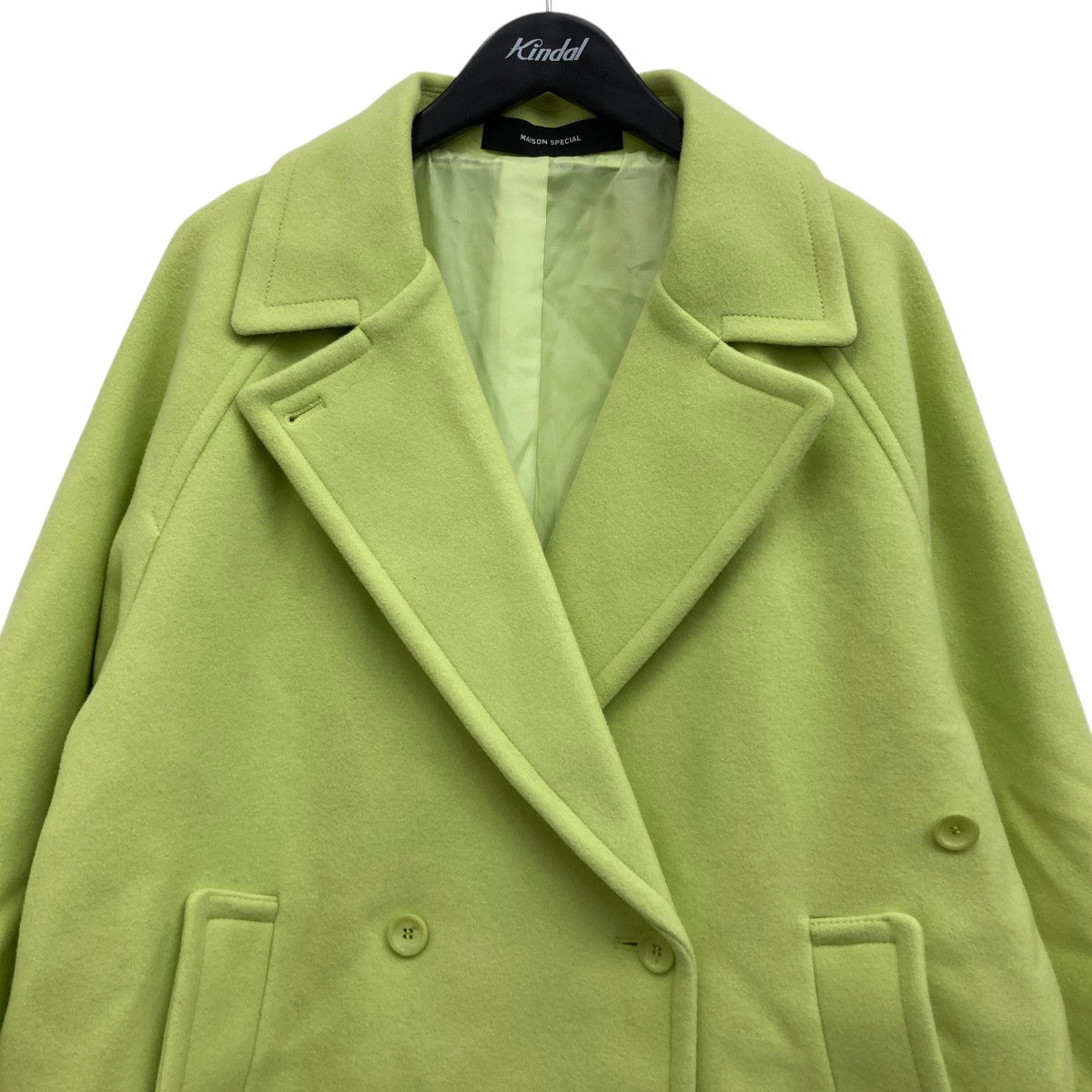 MAISON SPECIAL(メゾンスペシャル) Gun Club Plaid Long Coat