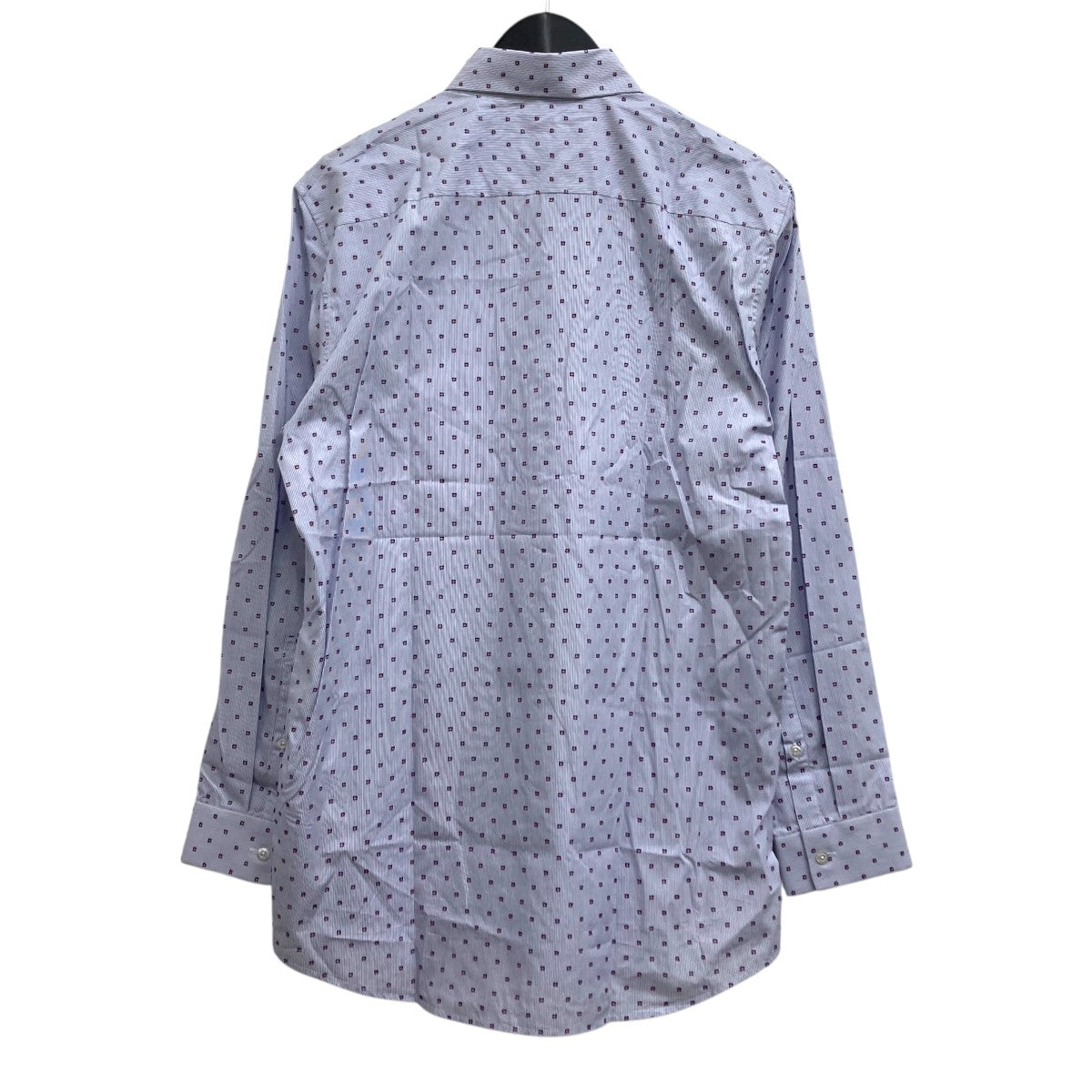 美品✨ジルサンダー 17ss 総柄シャツ シルク混 長袖 37/14.5 JIL SANDER(ジルサンダー) 総柄長袖シャツJSMI7402296