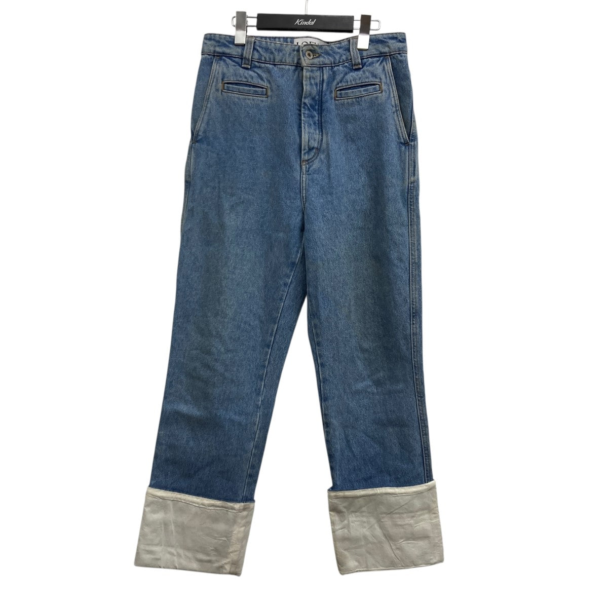 【希少】LOEWE ジーンズ　Navy CulotteJeans デニム　ロエベ LOEWE - LOEWE×STUDIO GHIBLI ロエベ スタジオジブリ 23SS