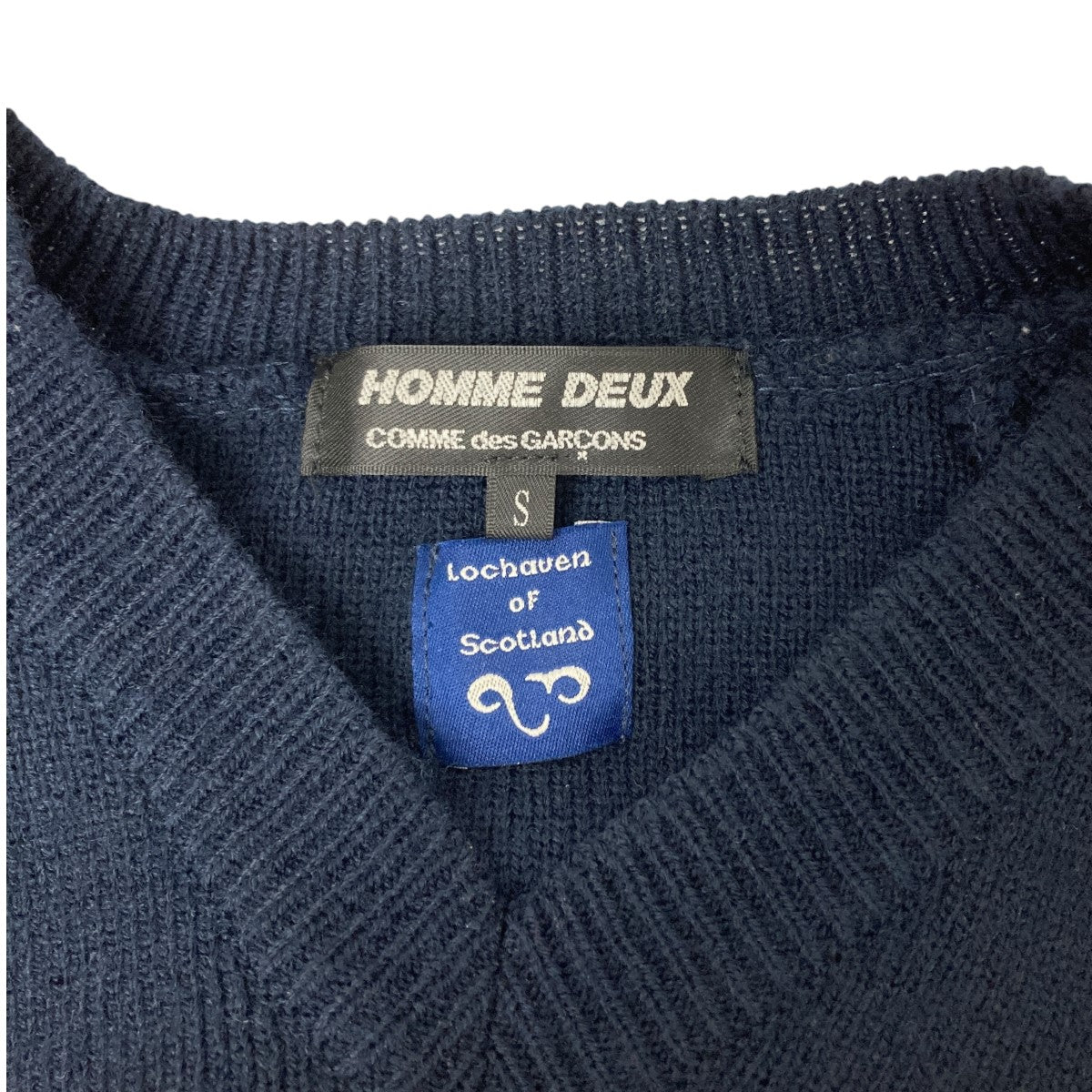 COMME des GARCONS HOMME DEUX(コムデギャルソンオムドゥ) Vネック
