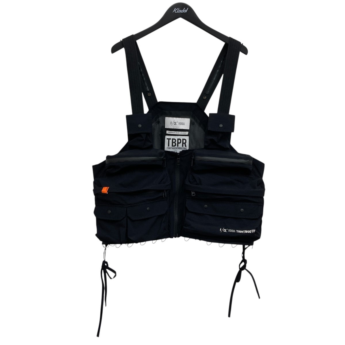 TIGHTBOOTH x F/CE Utility vest ブラック　美品希少 TIGHTBOOTH PRODUCTION×F／CE． ナイロンベスト ブラック サイズ