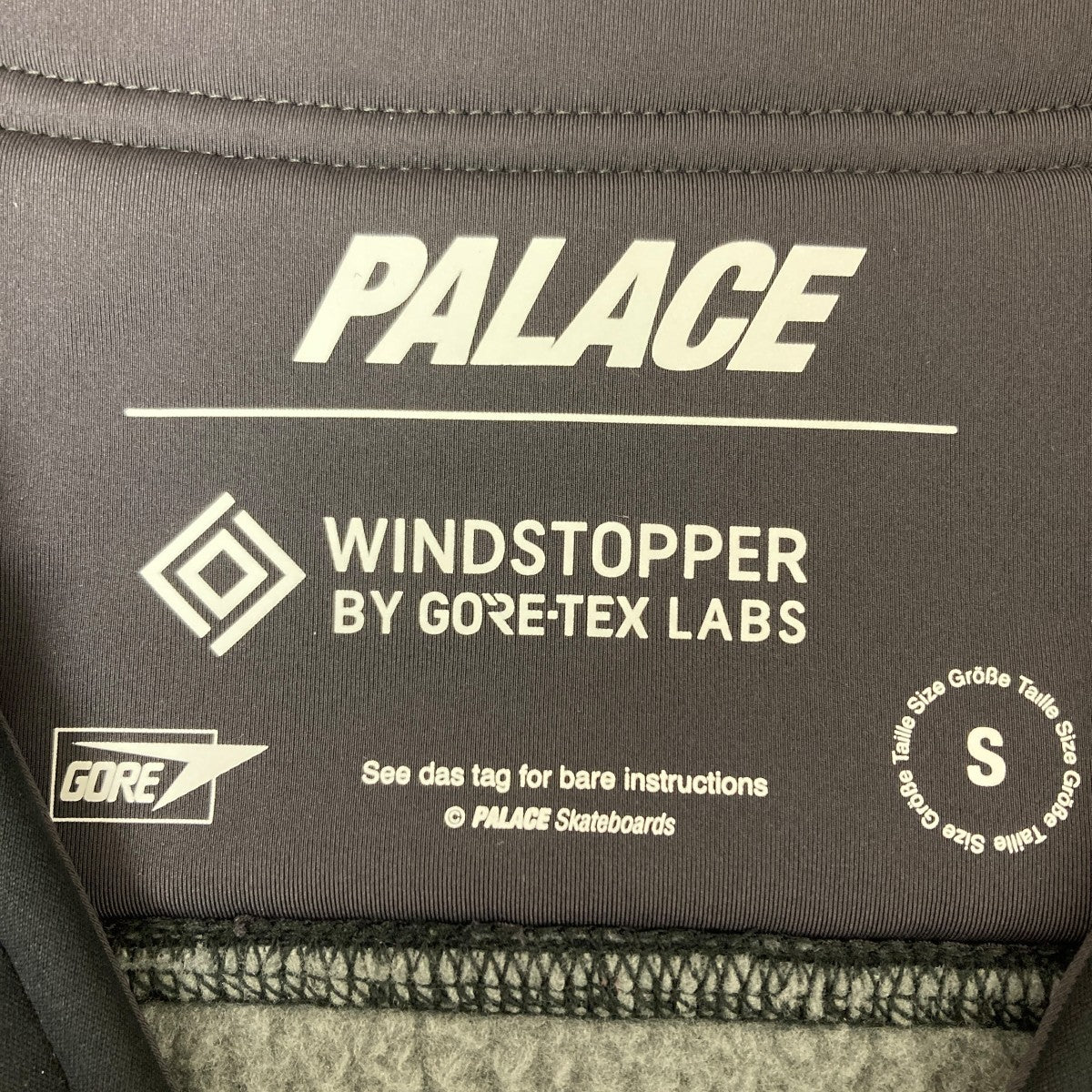 PALACE(パレス) GORE-TEX WINDSTOPPER VEST ブラック サイズ S｜【公式