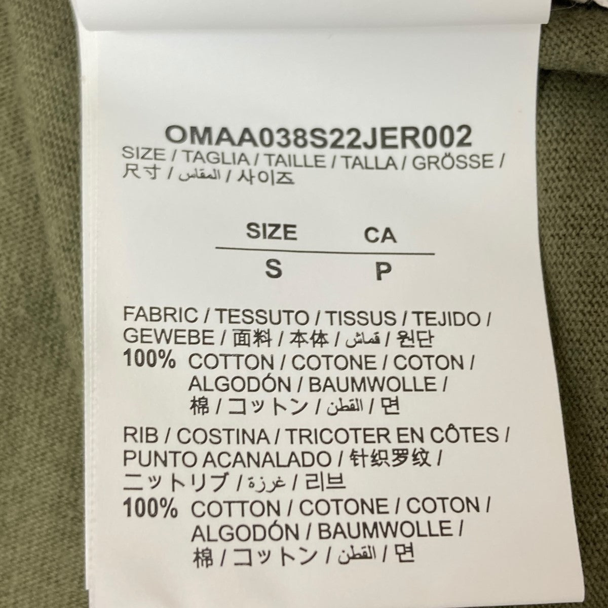 OFFWHITE バイアスロゴTシャツ 古着・中古-5枚目のアイテム画像