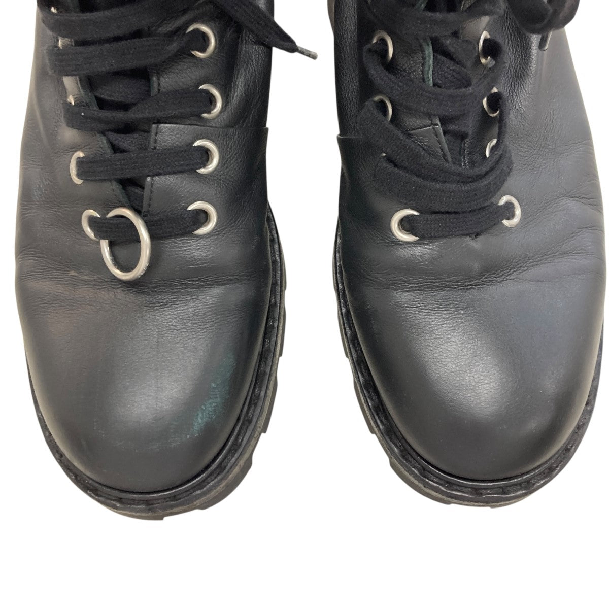 新品未使用OAMCオーエーエムシーレースアップブーツバックジップブーツ OAMC(オーエーエムシー) GAMMA ANKLE BOOTS レザーブーツ