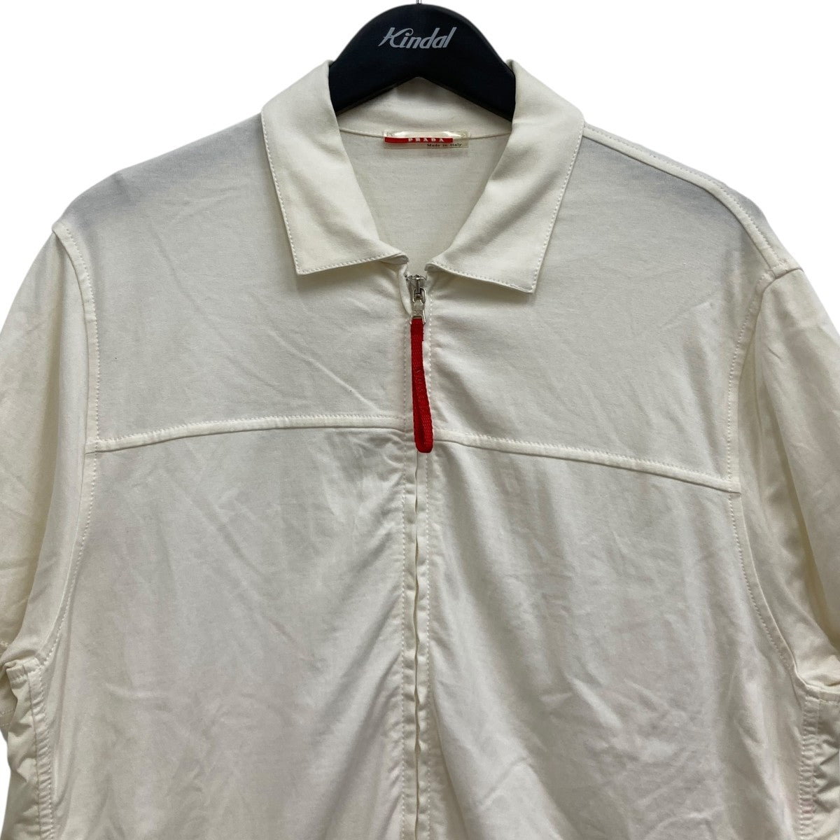 PRADA SPORTS(プラダスポーツ) 90'S ZIP-UP SHIRT半袖シャツ