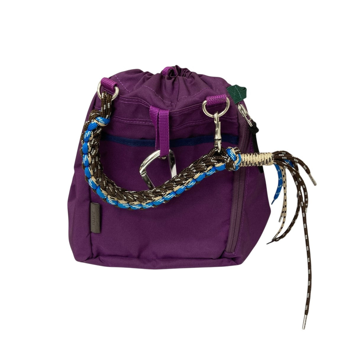 【極美品】zattu ローウェル ショルダーバッグ 2way ナイロン パープル zattu】 LOWEELBAG (ザッツ バッグ)