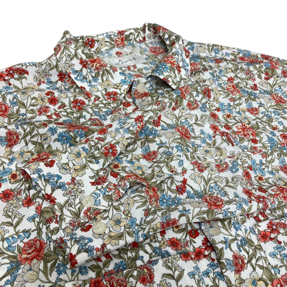 rin onffo GARA SHIRT花柄シャツ 古着・中古-4枚目のアイテム画像