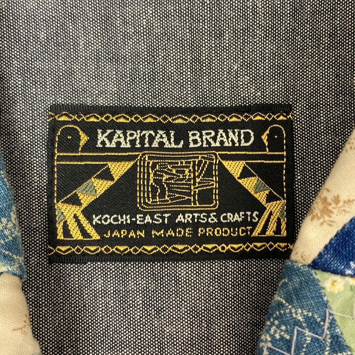 KAPITAL 半袖 リネン ジャケット キャピタル KAPITAL 銀座店 キャピタル SALE 14ozモトクロスボーン