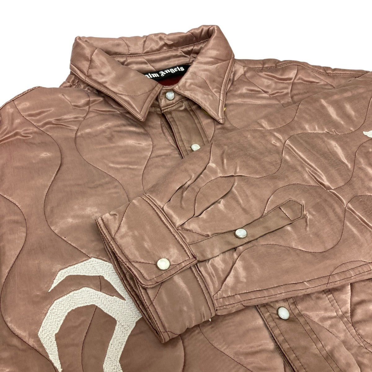 Palm Angels(パームエンジェルス) LIFE IS PALM QUILTED SOUVENIR