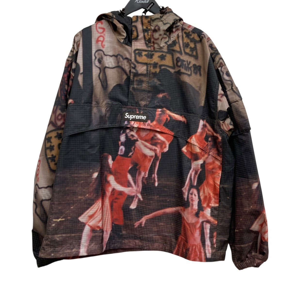 SUPREME/シュプリーム　アノラックパーカー Supreme(シュプリーム) 総柄アノラックパーカー ブラック サイズ