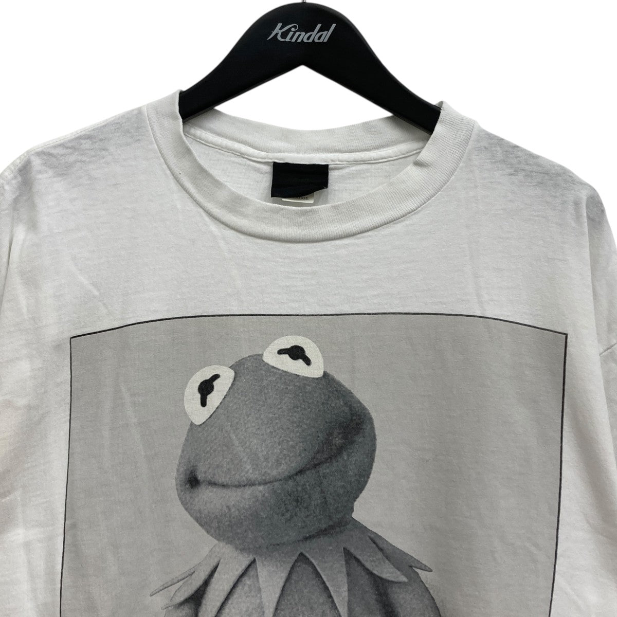 Kermit Clein Tシャツ ホワイト　レア✴︎ ヴィンテージ Vintage 1990s Kermit Clein Muppets Sesame Street T-Shirt