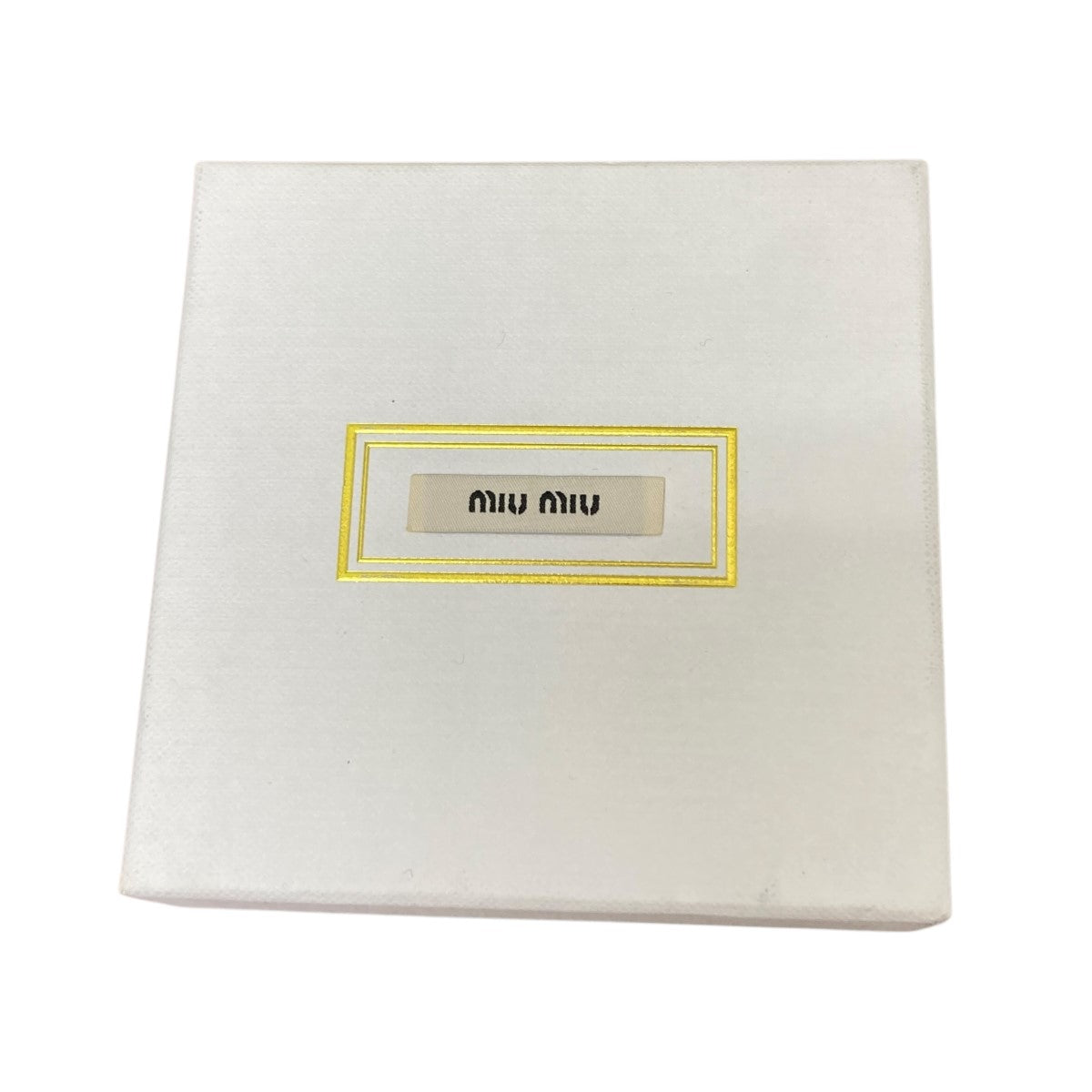 MIU MIU シアリングヘアクリップ 古着・中古-3枚目のアイテム画像