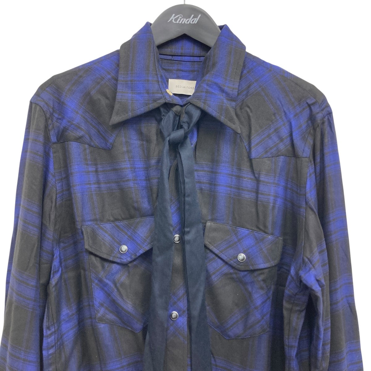 Bed ford 長袖シャツ BED J．W． FORD(ベッドフォード) 長袖シャツ 25SS-B-BL08
