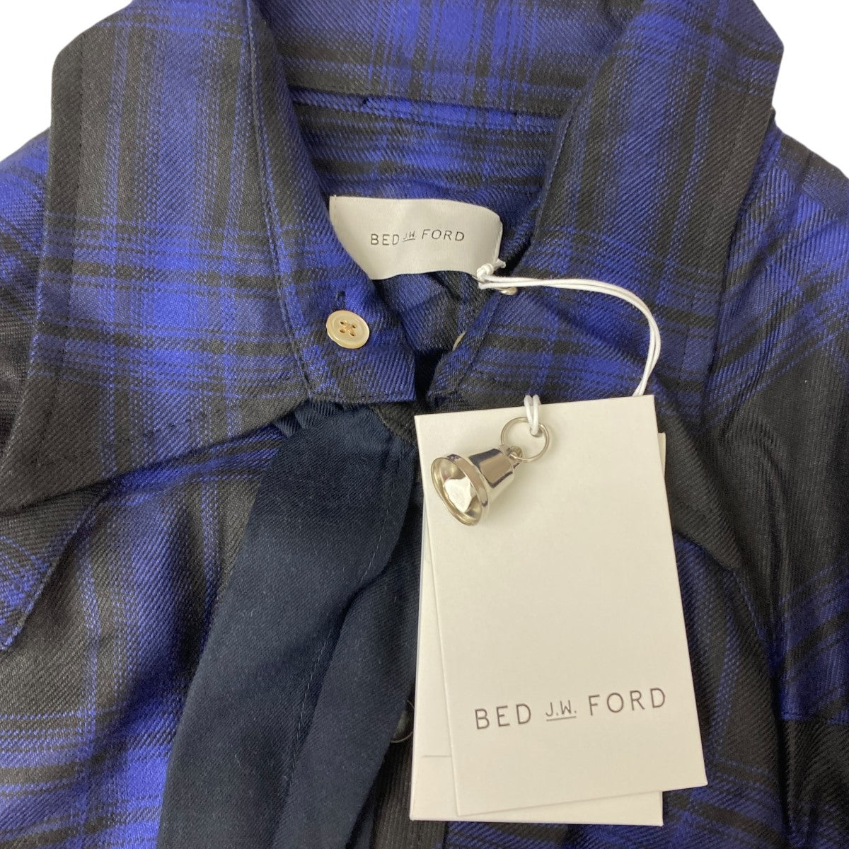 BED J.W. FORD - back number シャツ BED J．W． FORD(ベッドフォード) 長袖シャツ 25SS-B-BL08