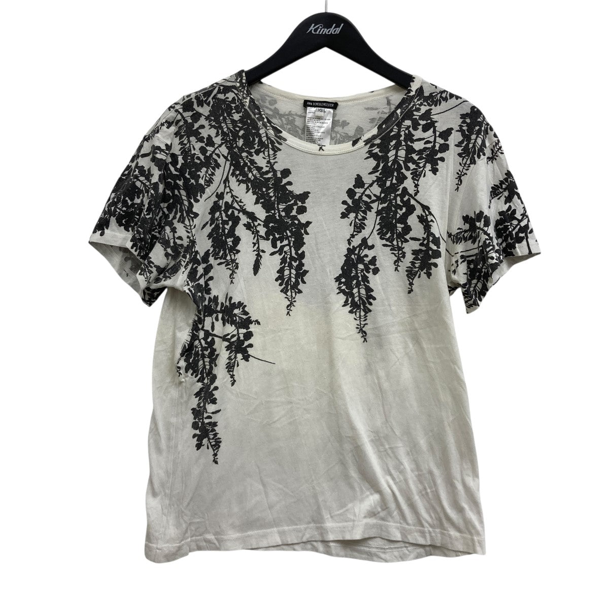ANN DEMEULEMEESTER(アンドゥムルメステール) プリントTシャツ