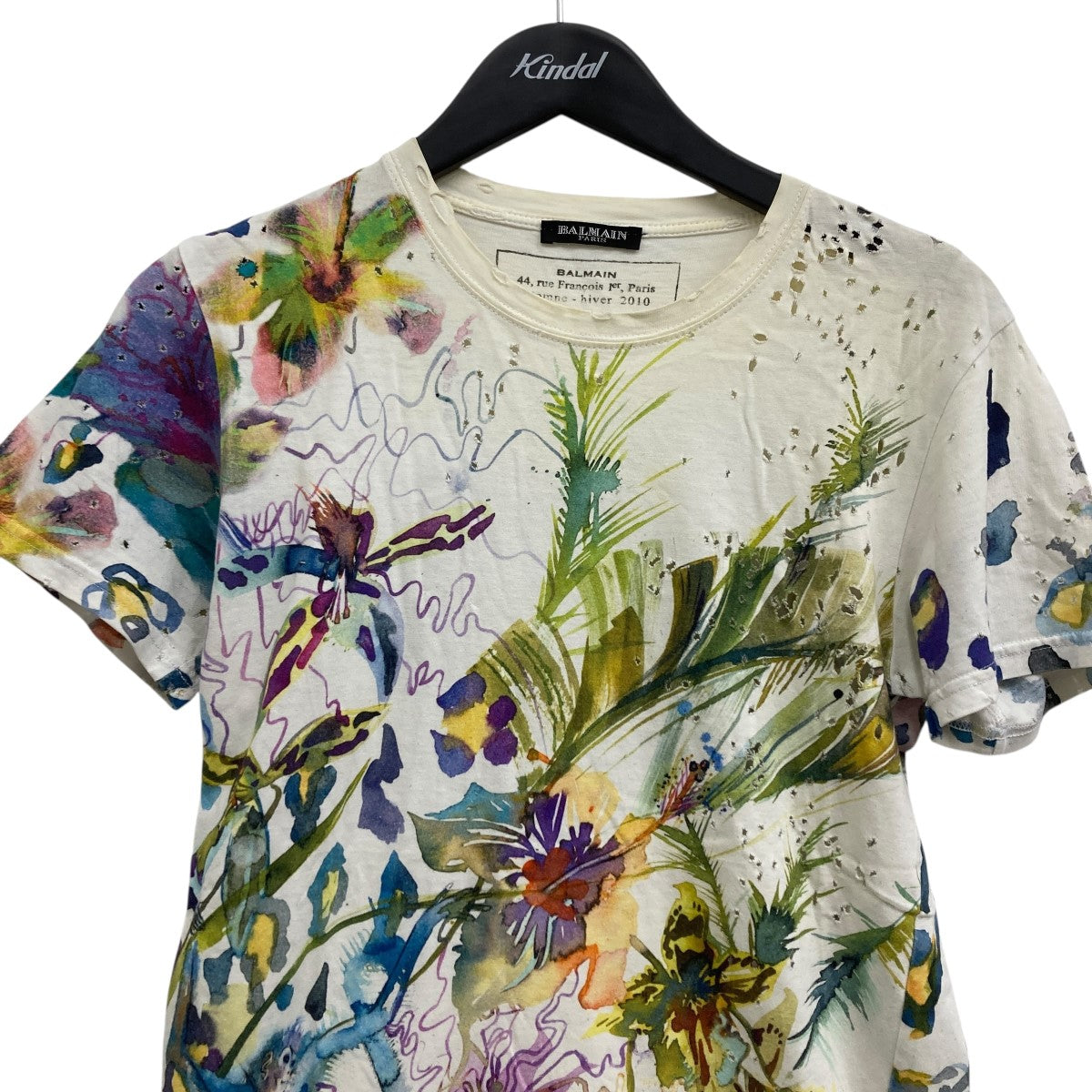 BALMAIN(バルマン) ノースリーブTシャツ ブラック サイズ 38
