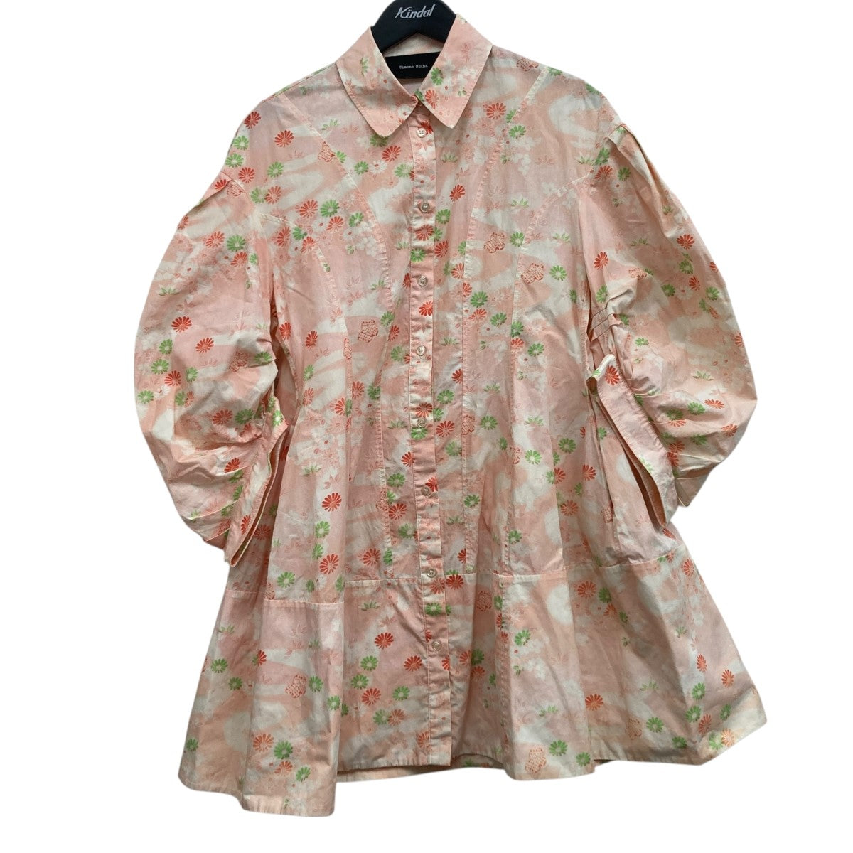 Simone Rocha(シモーネ ロシャ) 総柄ノースリーブワンピース