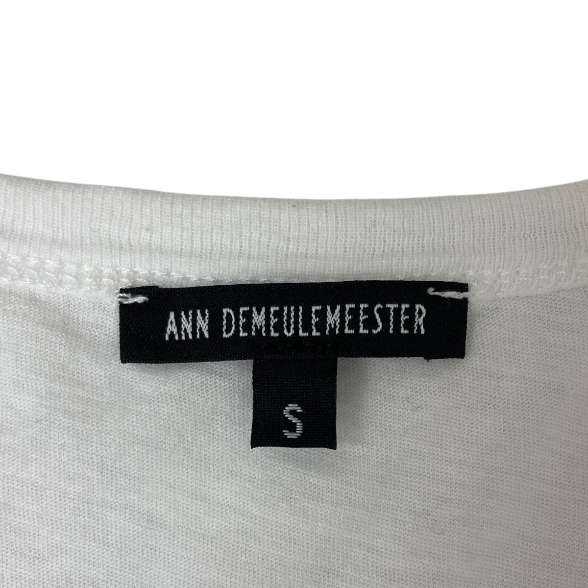 レディース　ANN DEMEULEMEESTERライトグレーTシャツ　36 レディース ANN DEMEULEMEESTERライトグレーTシャツ 36 楽天市場