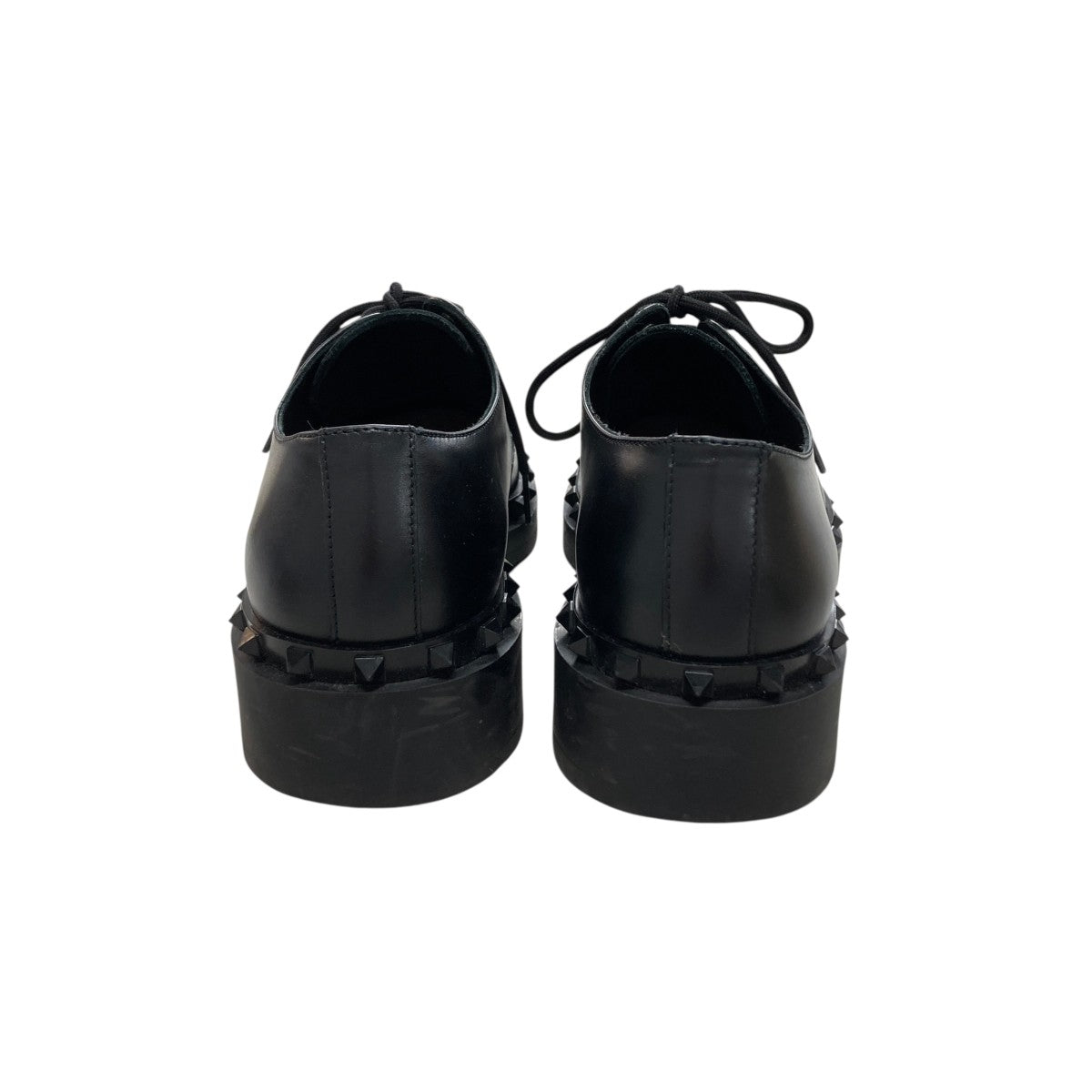 【美品】VALENTINO 23cm ユニークフォーム サイドゴアブーツ 厚底 VALENTINO(ヴァレンチノ) ユニークフォーム サイドゴアブーツ