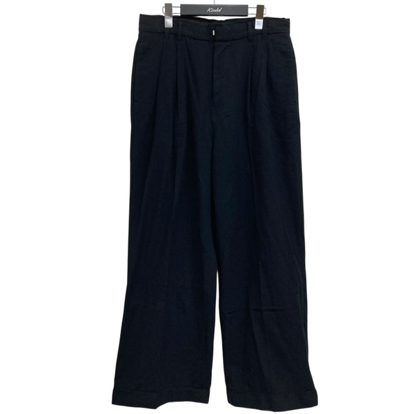 BED J．W． FORD(ベッドフォード) 25SS ウールワイドトラウザーパンツ