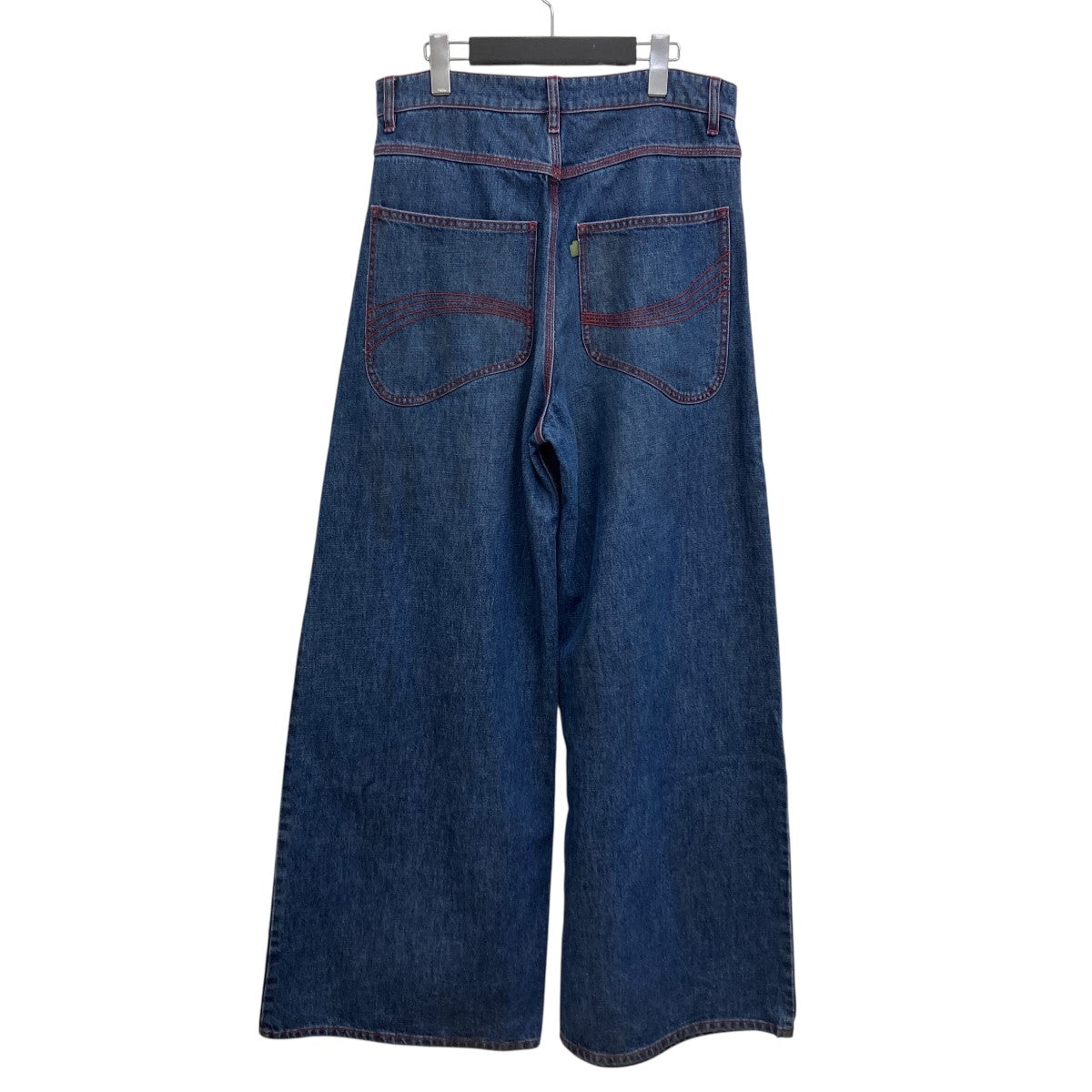 ERL 25ss イーアールエル* インディアナ デニム ジーンズ ERL(イーアールエル) BAGGY INDIANA DISTRESSED JEANS バギーデニム