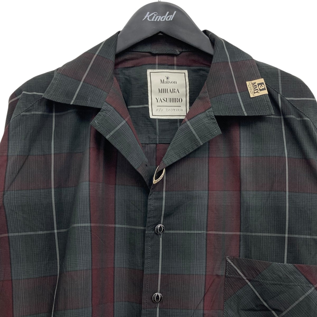 Maison MIHARA YASUHIRO 23-24aw ネルシャツ Maison MIHARA YASUHIRO - 23-24 AW / Imitation Complex