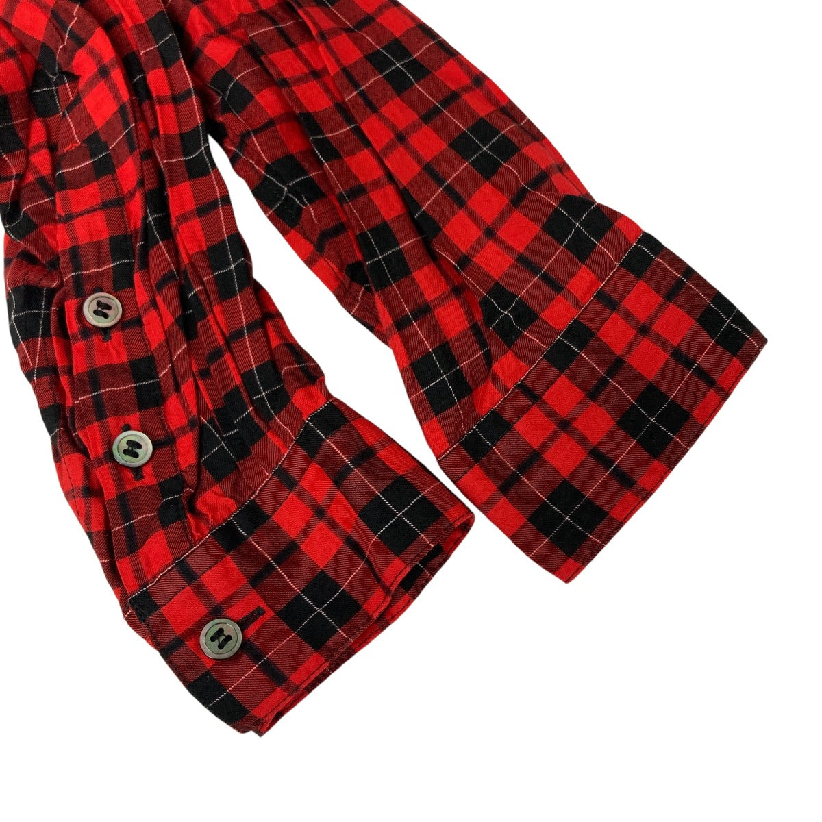 UNDERCOVERISM 22SS チェックシャツ 古着・中古-5枚目のアイテム画像