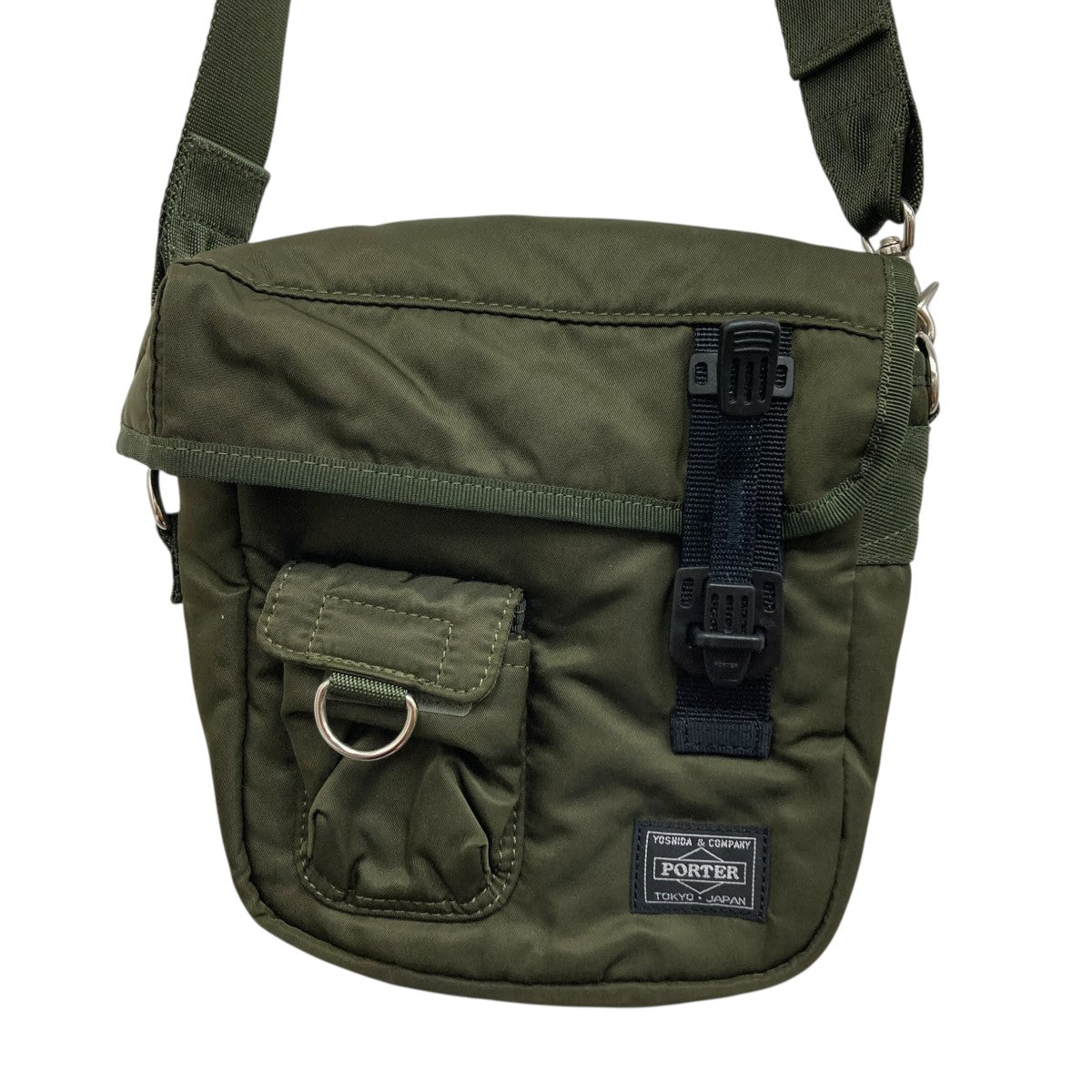 ショルダーバッグ Comme Des Garcons Homme \" x Porter\" crossbody bag Green コムデギャルソンオムxポーターによる最新コラボバッグが発売